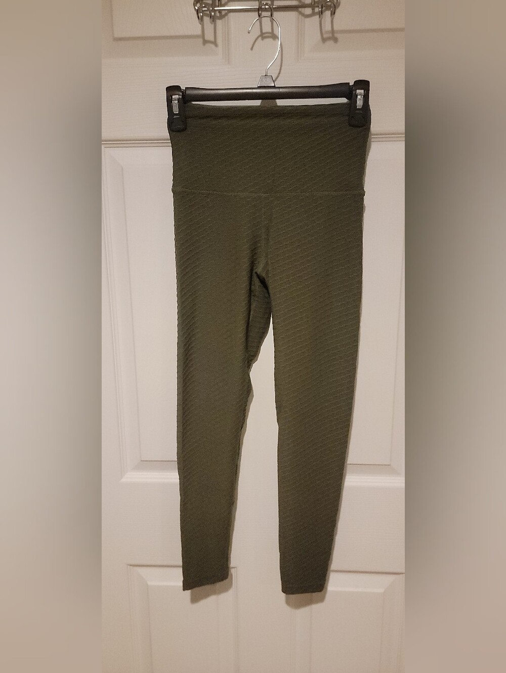 Born Primitive Olive Green Textured Leggings